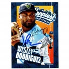 Wesley Rodriguez autograph